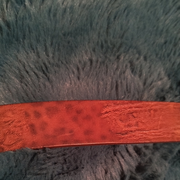 Vernizzi Brown Leather Belt with A Silver Buckle. Size 38. Great Condition - Picture 6 of 6